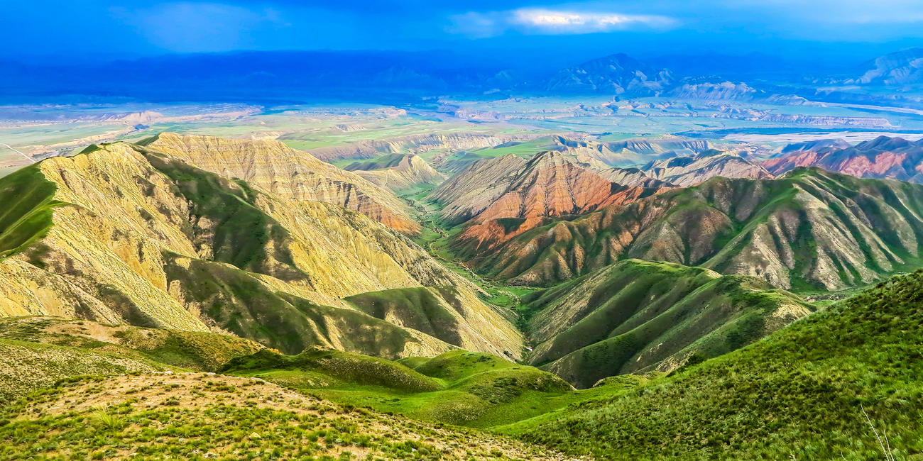 Beautiful Uzbek mountains