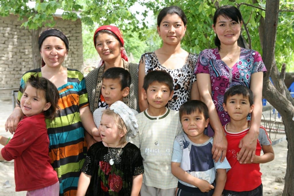 Uzbek family